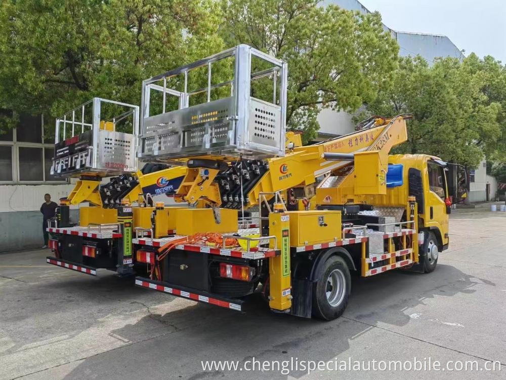 Isuzu 28 Meters Telescopic Aerial Bucket Truck 3 Jpg